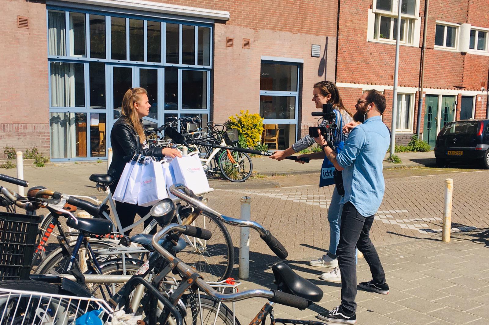 Combiwel: Corona buurtactie Amsterdam West PHOTO 2020 04 16 20 42 23 1